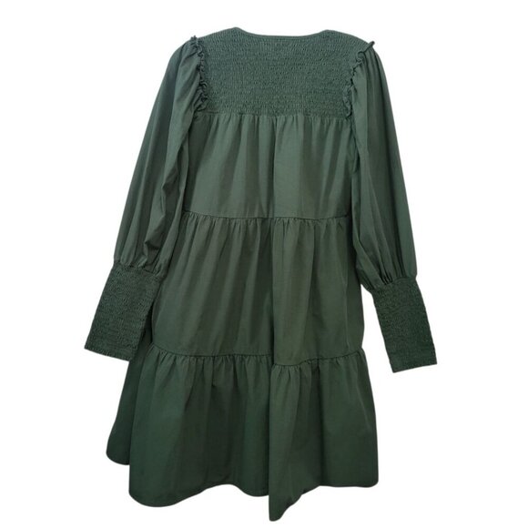 Tuckernuck Pomander Place Ceci Dress Tiered Smocked Mini - Picture 8 of 15